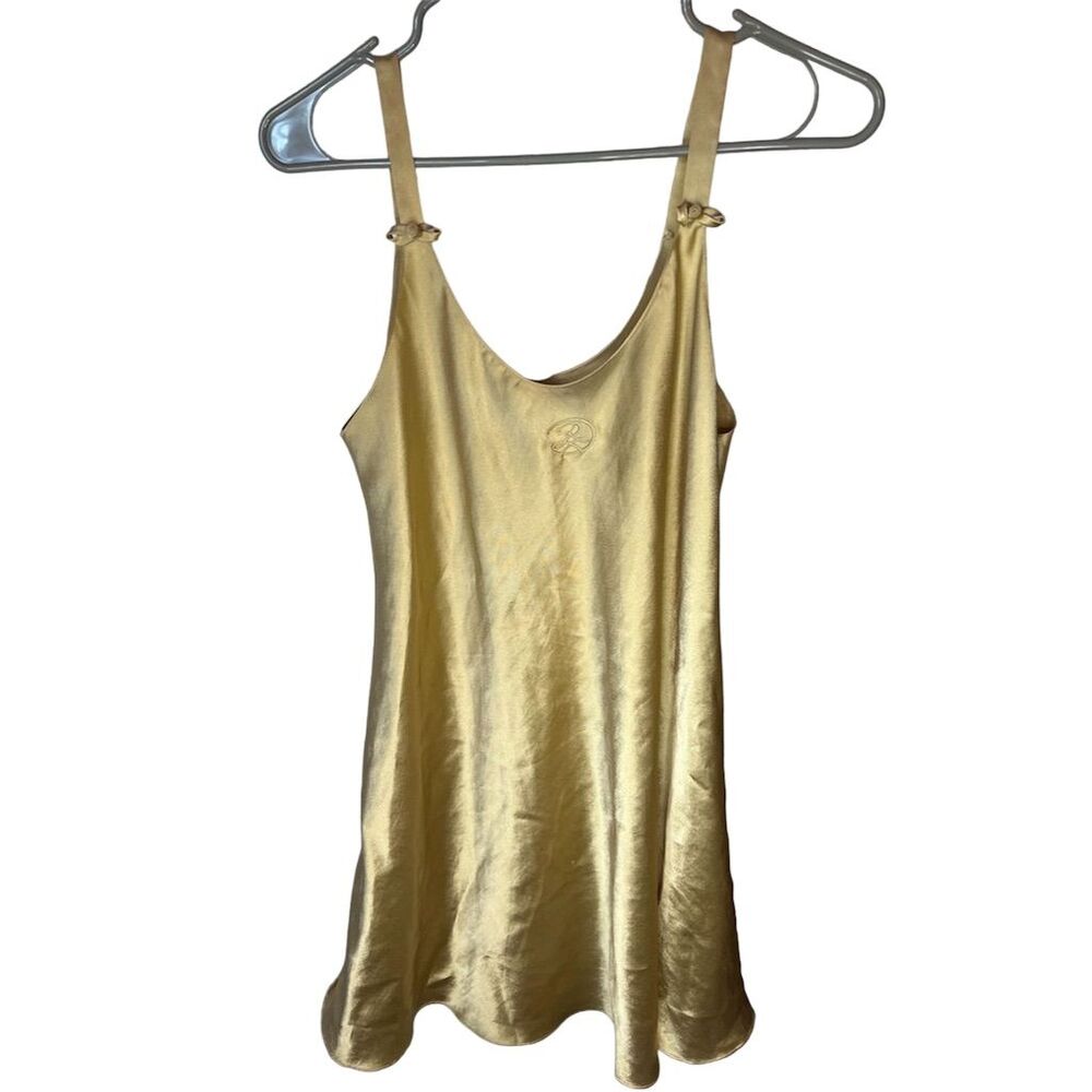 Oscar de la Renta Gold Chemise
